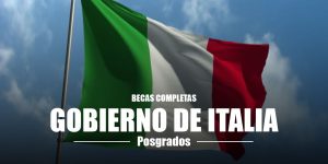 Becas del Gobierno de Italia