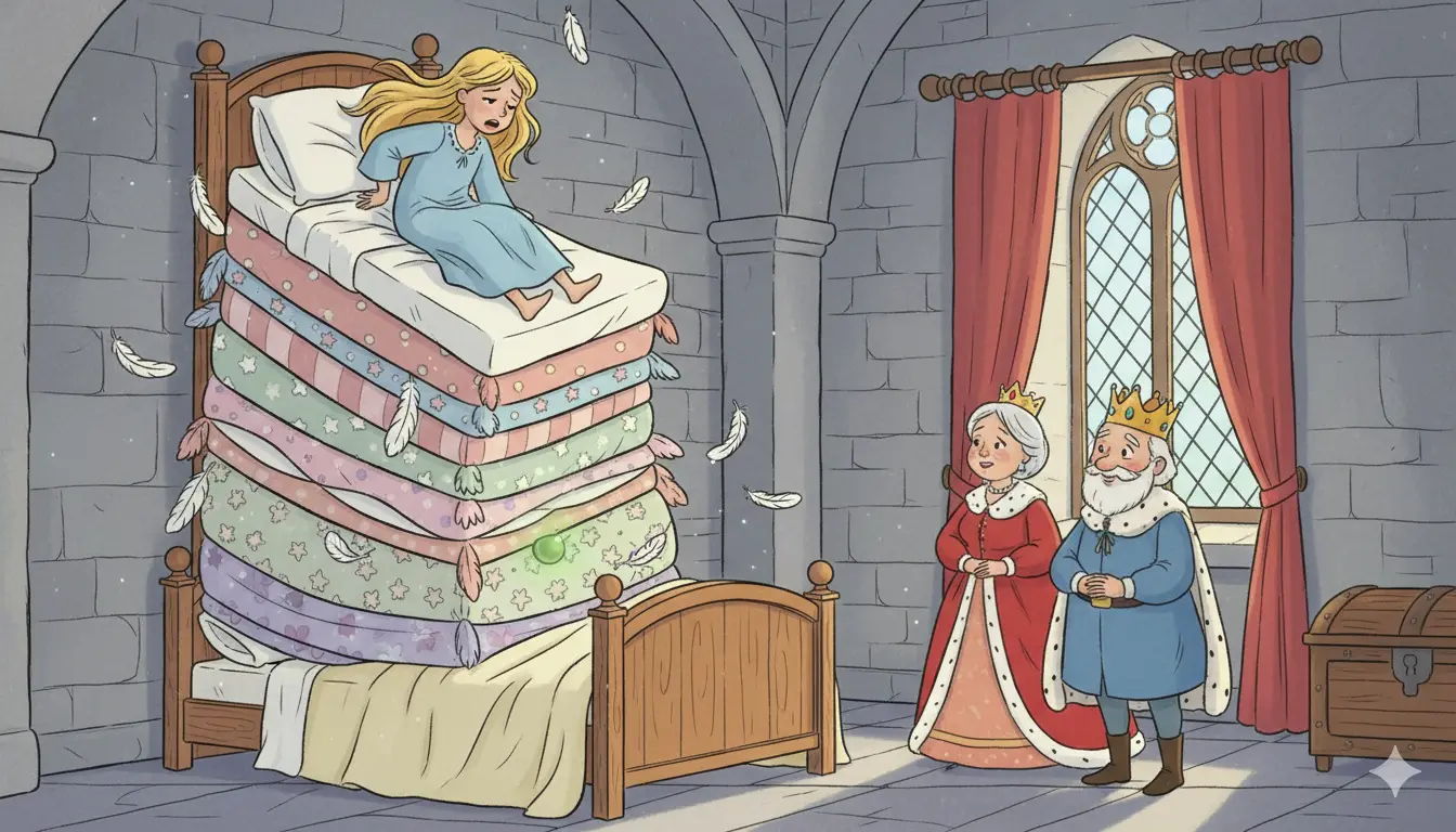 Cuento La Princesa y El Guisante